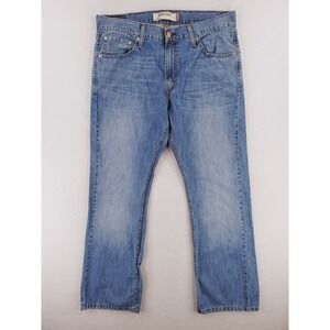 Levis Jean Mens 34x30 Blue 527‎ Low Rise Bootcut Lightweight Denim Pants Red Tab